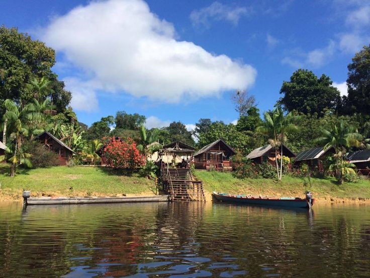 Village sur le Maroni